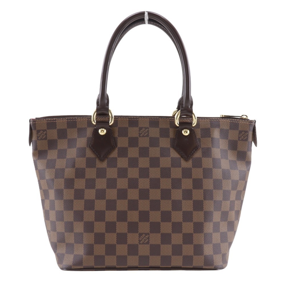 LOUIS VUITTON Authentic Brown Damier Canvas Tote Bag - Picture 1 of 16